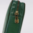 LOUIS VUITTON Epi Agenda Voyage Day Planner Cover Green LV Auth fm5382-8