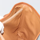 CELINE Macadam Canvas Shoulder Bag PVC Leather Brown Gold Auth fm5387A-20