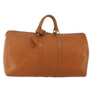 LOUIS VUITTON Epi Keepall 55 Boston Bag Brown M42958 LV Auth fm5388A-1
