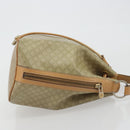 CELINE Macadam Canvas Hand Bag PVC Beige Gold Auth fm5389A-3