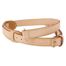 LOUIS VUITTON Adjustable Shoulder Strap Leather 39.4""-47.2"" Beige Auth fm5390-4