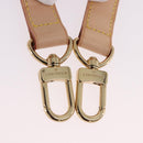 LOUIS VUITTON Adjustable Shoulder Strap Leather 39.4""-47.2"" Beige Auth fm5390-9