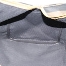 FENDI Pecan Canvas Boston Bag PVC 2way Black Brown Auth fm5392-22