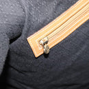 FENDI Pecan Canvas Boston Bag PVC 2way Black Brown Auth fm5392-23