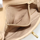 CHANEL Matelasse Waist bag Lamb Skin Beige Gold CC Auth fm5396-12