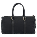 GUCCI GG Canvas Boston Bag Black Gold 000 0846 Auth fm5397V-3