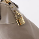 LOUIS VUITTON Suhari Lockit PM Hand Bag Gray M91790 LV Auth fm5402A-17