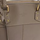 LOUIS VUITTON Suhari Lockit PM Hand Bag Gray M91790 LV Auth fm5402A-18