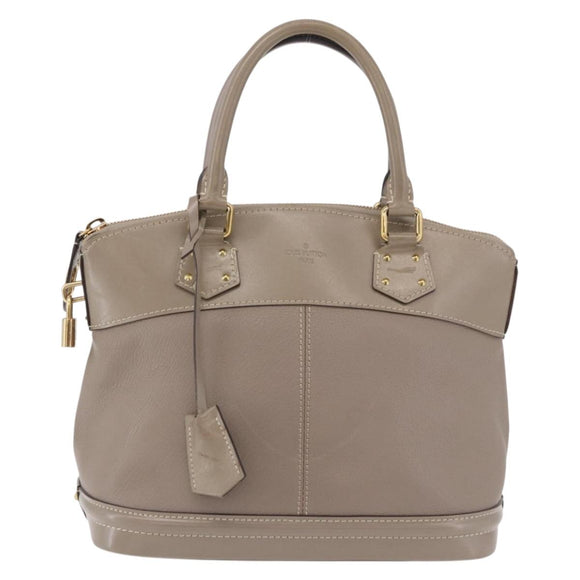 LOUIS VUITTON Suhari Lockit PM Hand Bag Gray M91790 LV Auth fm5402A