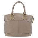 LOUIS VUITTON Suhari Lockit PM Hand Bag Gray M91790 LV Auth fm5402A-2