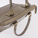 LOUIS VUITTON Suhari Lockit PM Hand Bag Gray M91790 LV Auth fm5402A-6