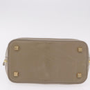 LOUIS VUITTON Suhari Lockit PM Hand Bag Gray M91790 LV Auth fm5402A-5