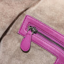 BOTTEGA VENETA INTRECCIATO Tote Bag Leather Purple Auth fm5403-21