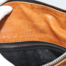 Chloe Betty Shoulder Bag Leather Brown Gold Silver Auth fm5404A-19