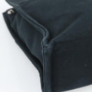 HERMES Fourre Tout MM Hand Bag Canvas 3 Set Navy Black Red Auth fm5405A-11