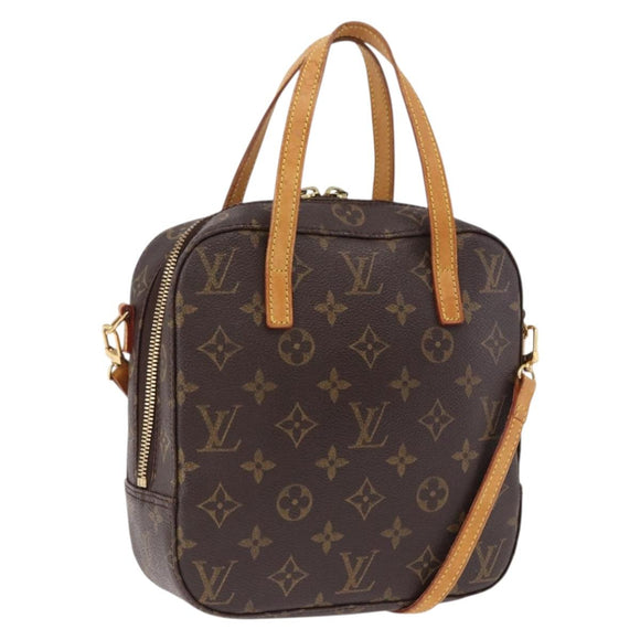 LOUIS VUITTON Monogram Spontini Hand Bag M47500 LV Auth fm5407