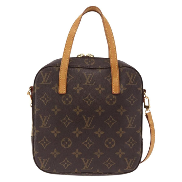 LOUIS VUITTON Monogram Spontini Hand Bag M47500 LV Auth fm5407
