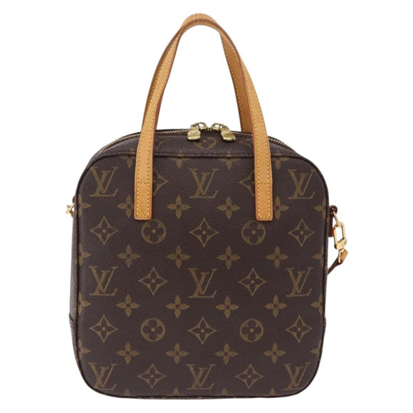 LOUIS VUITTON Monogram Spontini Hand Bag M47500 LV Auth fm5407