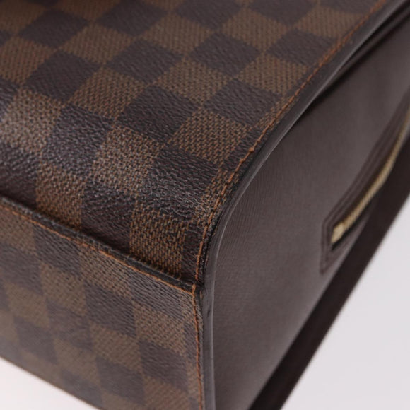 LOUIS VUITTON Damier Ebene Triana Hand Bag N51155 LV Auth fm5408