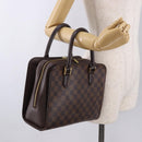 LOUIS VUITTON Damier Ebene Triana Hand Bag N51155 LV Auth fm5408-23