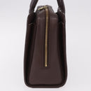 LOUIS VUITTON Damier Ebene Triana Hand Bag N51155 LV Auth fm5408-4