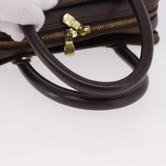 LOUIS VUITTON Damier Ebene Triana Hand Bag N51155 LV Auth fm5408