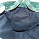 BALENCIAGA The City Hand Bag Leather 2way Green 115748 Auth fm5410V-24