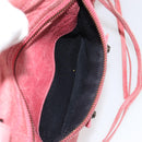 BALENCIAGA The First Hand Bag Leather 2way Pink 103208 6643 Auth fm5411V-26