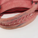 BALENCIAGA The First Hand Bag Leather 2way Pink 103208 6643 Auth fm5411V-8