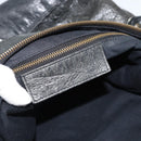 BALENCIAGA The Day Shoulder Bag Leather Green 140442 Auth fm5412V-15