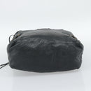 BALENCIAGA The Day Shoulder Bag Leather Green 140442 Auth fm5412V-9