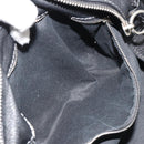 Chloe Paddington Hand Bag Leather Black Gold Silver Auth fm5413V-23