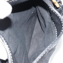 Chloe Paddington Hand Bag Leather Black Gold Silver Auth fm5413V-24