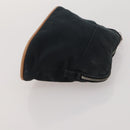 HERMES Hand Bag Canvas 2 Set Black Navy Auth fm5415-12