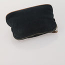 HERMES Hand Bag Canvas 2 Set Black Navy Auth fm5415-13