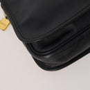 LOEWE Clutch Bag Leather 2 Set Black Auth fm5416-14