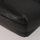 LOEWE Clutch Bag Leather 2 Set Black Auth fm5416-7