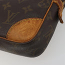LOUIS VUITTON Monogram Marly Dragonne GM Clutch Bag 2 Set M51825 LV Auth fm5417-14