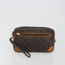 LOUIS VUITTON Monogram Marly Dragonne GM Clutch Bag 2 Set M51825 LV Auth fm5417-9