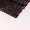 LOUIS VUITTON Monogram Porte Monnaie Bier Cartes Crdit M61652 LV Auth fm5418A-11