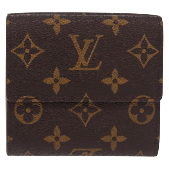 LOUIS VUITTON Monogram Porte Monnaie Bier Cartes Crdit M61652 LV Auth fm5418A