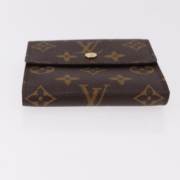 LOUIS VUITTON Monogram Porte Monnaie Bier Cartes Crdit M61652 LV Auth fm5418A