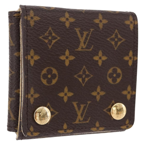 LOUIS VUITTON Monogram Jewelry Case Jewelry Box LV Auth fm5419A