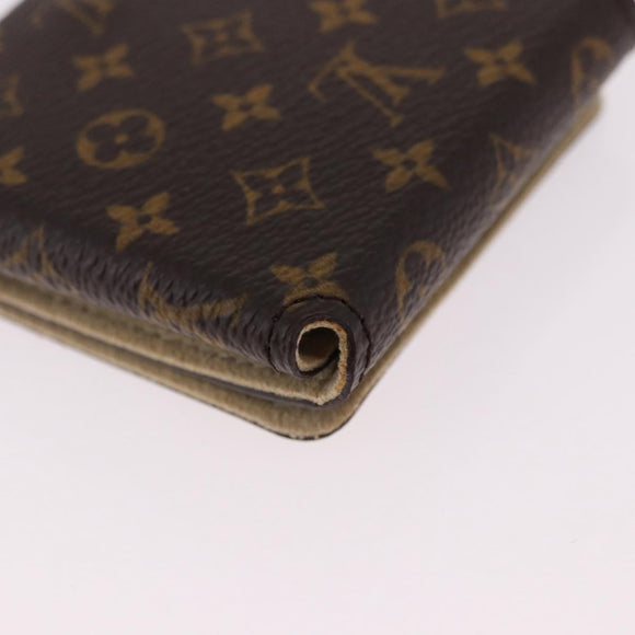 LOUIS VUITTON Monogram Jewelry Case Jewelry Box LV Auth fm5419A