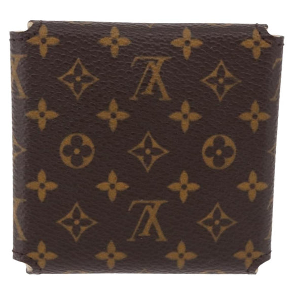 LOUIS VUITTON Monogram Jewelry Case Jewelry Box LV Auth fm5420A