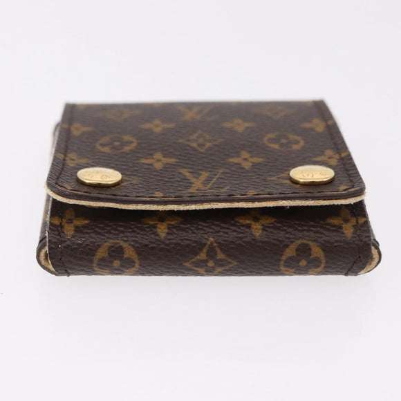 LOUIS VUITTON Monogram Jewelry Case Jewelry Box LV Auth fm5420A