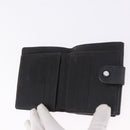 CHANEL Cambon Line Wallet Leather Caviar Skin 5 Set Black CC Auth fm5423-22