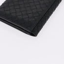 BOTTEGAVENETA INTRECCIATO Wallet Leather 4 Set Pink Brown black Auth fm5424-13