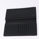 BOTTEGAVENETA INTRECCIATO Wallet Leather 4 Set Pink Brown black Auth fm5424-14