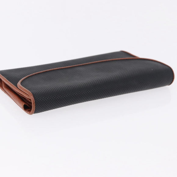 BOTTEGAVENETA INTRECCIATO Wallet Leather 4 Set Pink Brown black Auth fm5424